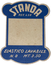 Etichetta Vintage Standa Ref