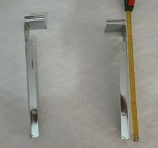 2 coppie di staffe per mensola adatte a Pannelli Dogati espositori da negozio