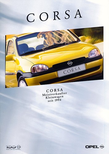 Opel corsa prospekt - -,