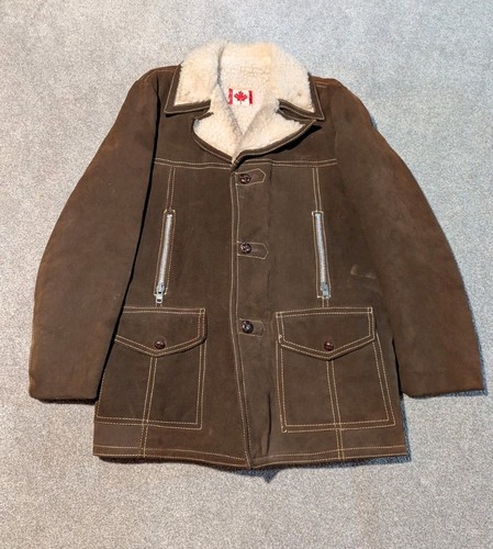 Giacca pelle vintage uomo - , 42