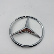 SCRITTA MERCEDES LOGO EMBLEMA SIGA BADGE FREGIO ORIGINALE L-218