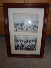 LS Lowry stampe incorniciate e