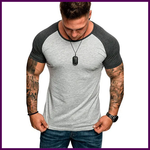 Shirt uomo manica raglan - manica,