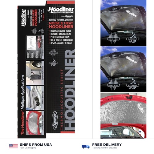 Dynamat 11905 hoodliner x - dynamat,