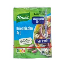 8x 5 pz insalata Knorr incoronazione arte greca 🍴 condimento insalata stile greco