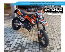 Kit adesivi grafiche KTM SMC 690 2008 2009 2010 2011 compatibili - CRYSTAL