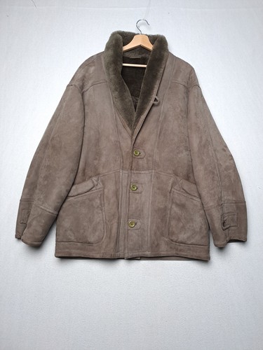 Giacca shearling ascot - shearling,