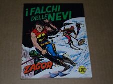 ZAGOR SCRITTA ZENITH " I FALCHI DELLE NEVI " N* 129 EDICOLA/MAGAZZINO