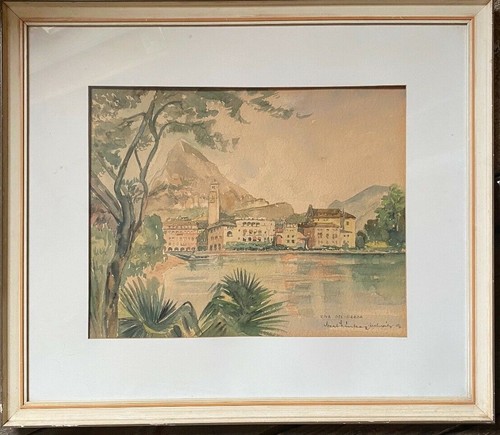 Riva del garda acquerello - del, °acquerello