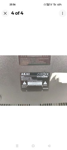 Televisore led smart akai - televisore,