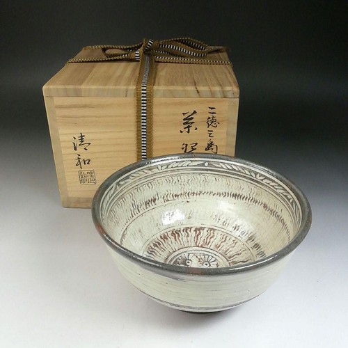 Nitoku mishima chawan matcha - nitoku,