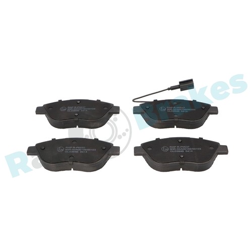 Set pastiglie freno anteriori - set,