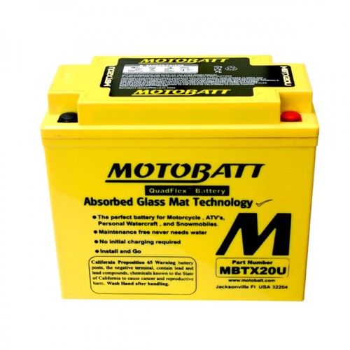Batteria motobatt agm - agm, mbtx20u