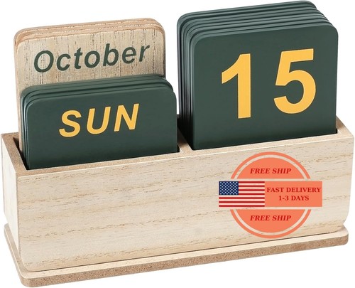 Calendario perpetuo madera - perpetuo,