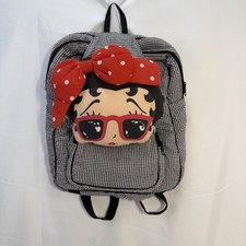 Zaino Betty Boop rosso fiocco