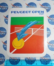 ADESIVO STICKER VINTAGE AUTOCOLLANT AUTO TUNING PEUGEOT OPEN CUP  