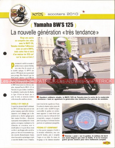 Yamaha 125 2010 scooter - 2010,