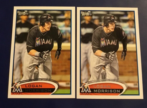 2012 topps 630 logan - #630, morrison