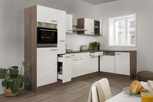Cucina angolare quercia - cucina,