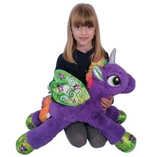 Unicorno Peluche 65cm Viola