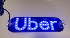 NUOVA Insegna LED UBER BLU per