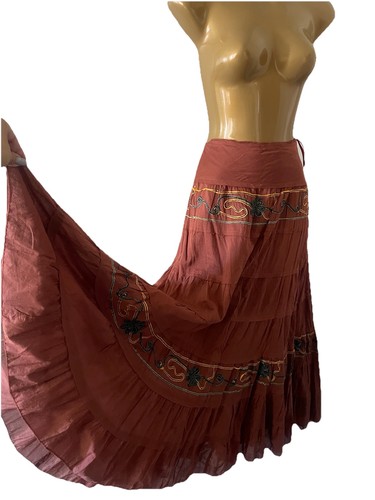 Boho maxi gonna - boho, 100%