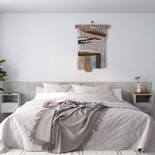 Testiera Letto con Comodini in