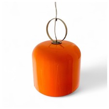 Lampada a Sospensione Vintage D. H. Guzzini Mod. Alvise  Luigi Massoni  1966