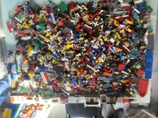 LEGO GRANDE LOTTO SFUSI  KG 10 PEZZI MISTI VARI LOTTI PULITI E SELEZIONATI