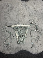 oysho slip bikini bianco
