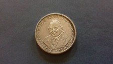 Moneta commemorativa papa - moneta,
