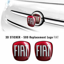 Adesivo Fiat 3D Ricambio Logo