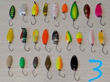 Lotto N.2 Di 24 Spoon Trout Area Japan Vari Dhona, Shimano, EOS, Timon ,Hi Burst