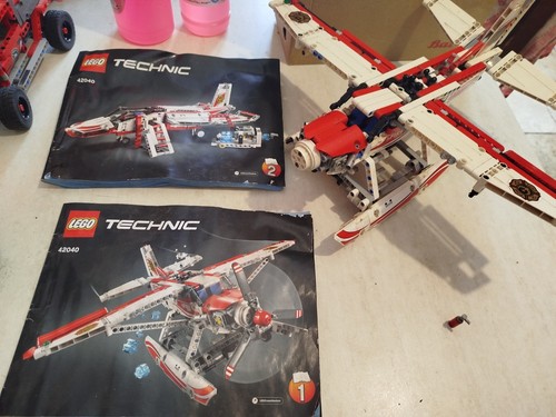 Lego technic 42040 fire plane - lego,