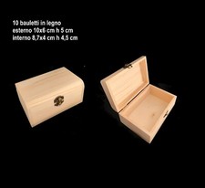 10 bauletti portagioie legno