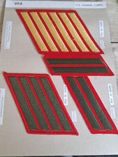 4x America USA Patch Marine