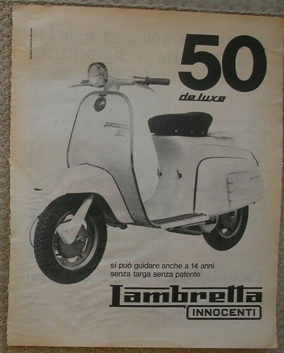 Lambretta luxe 1969 - luxe,