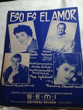 Spartito musicale Eso es el amor