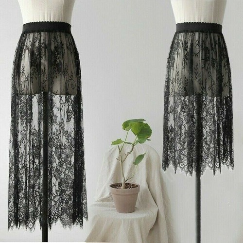 Pizzo rete gonna - pizzo, a