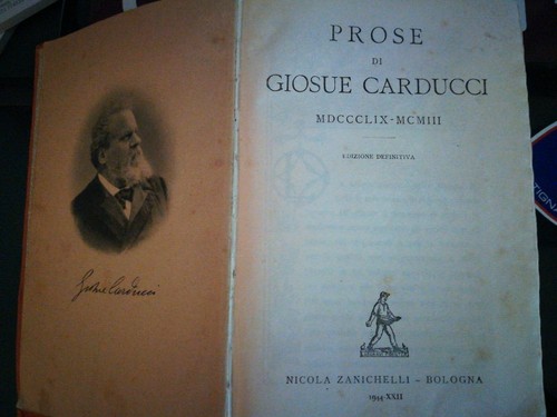 Giosue carducci prose con - giosue,