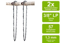 2 Metallo Rigido Catene per