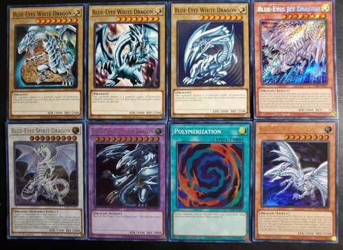 Set completo blue - yu-gi-oh!,