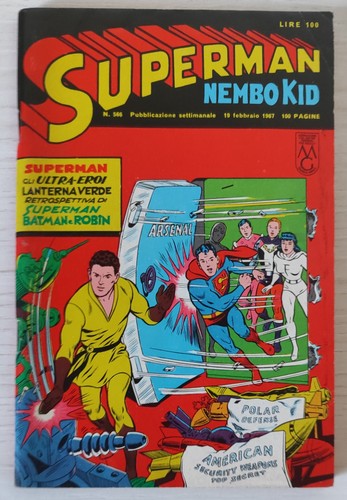 Superman nembo kid - nembo, albi