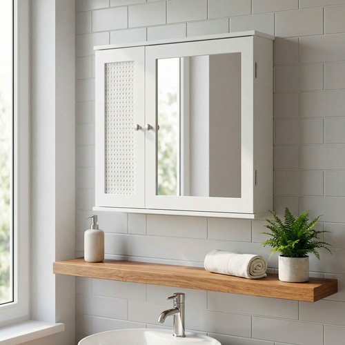 Pensile bianco 60cm mobiletto - bianco,