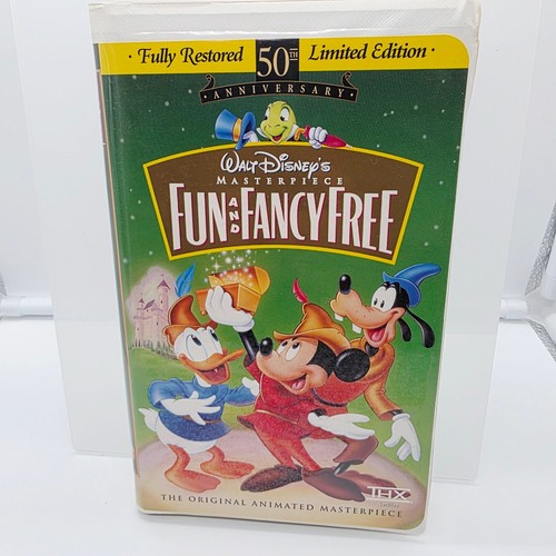 Fun and fancy free vhs - fun,