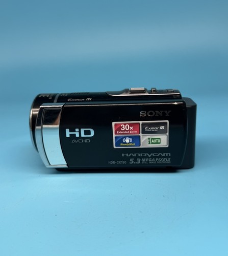 Sony handycam hdr cx190e - sony, hd