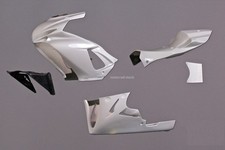 Carena Completa Bianca Racing Moto Per Suzuki GSX-R 600/750 2011-