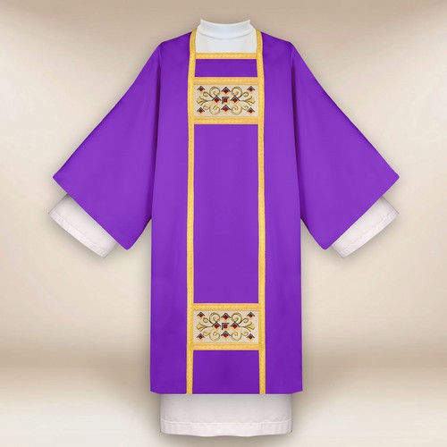 Dalmatica ricamata deum - "te, deum"