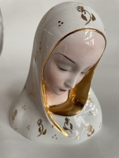 Scultura porcellana Vergine