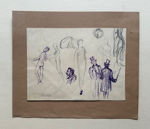 Disegno schizzo persone